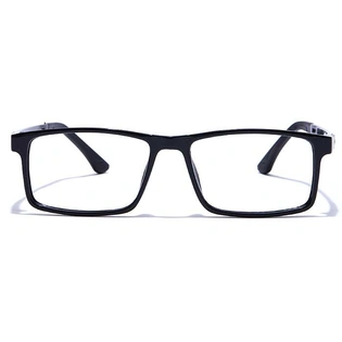 GRAVIATE by Coolwinks E12C7648 Glossy Black Full Frame Rectangle Eyeglasses for Men and Women