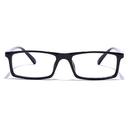 GRAVIATE by Coolwinks E12C7681 Glossy Black Full Frame Rectangle Eyeglasses for Men and Women