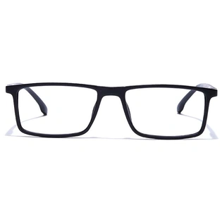 GRAVIATE by Coolwinks E12C7700 Matte Black Full Frame Rectangle Eyeglasses for Men and Women