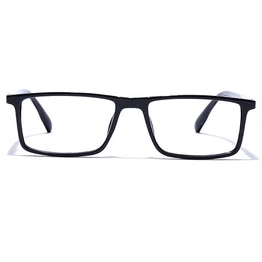 GRAVIATE by Coolwinks E12C7703 Glossy Black Full Frame Rectangle Eyeglasses for Men and Women