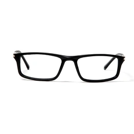 GRAVIATE by Coolwinks E12D5650 Matte Black Full Frame Rectangle Eyeglasses for Men and Women