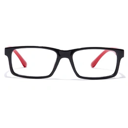 GRAVIATE by Coolwinks E12A7118 Glossy Black Full Frame Rectangle Eyeglasses for Women