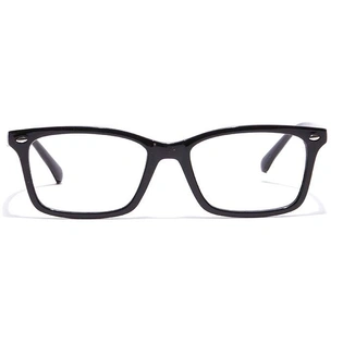 GRAVIATE by Coolwinks E12A7125 Glossy Black Full Frame Rectangle Eyeglasses for Women