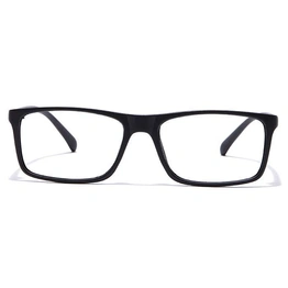 GRAVIATE by Coolwinks E12C7124 Matte Black Full Frame Rectangle Eyeglasses for Women