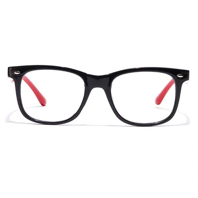 GRAVIATE by Coolwinks E12A7130 Glossy Black Full Frame Retro Square Eyeglasses for Men and Women