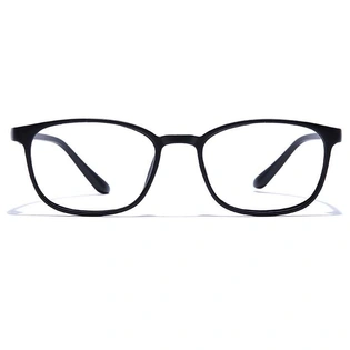 GRAVIATE by Coolwinks E12A7523 Matte Black Full Frame Retro Square Eyeglasses for Men and Women