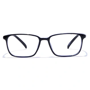 GRAVIATE by Coolwinks E12A7554 Glossy Black Full Frame Retro Square Eyeglasses for Men and Women