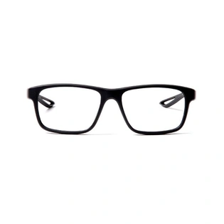 GRAVIATE by Coolwinks E12B5668 Matte Black Full Frame Retro Square Eyeglasses for Men and Women