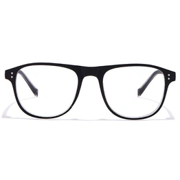 GRAVIATE by Coolwinks E12B6983 Matte Black Full Frame Retro Square Eyeglasses for Men and Women