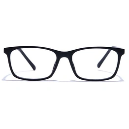 GRAVIATE by Coolwinks E12B7501 Matte Black Full Frame Retro Square Eyeglasses for Men and Women