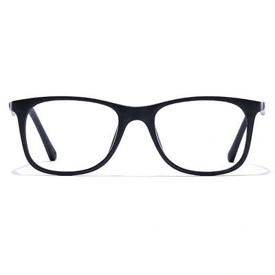 GRAVIATE by Coolwinks E12B7751 Matte Black Full Frame RetroSquare Eyeglasses for Men and Women