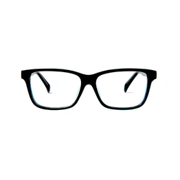 GRAVIATE by Coolwinks E12C5695 Glossy Black Full Frame Retro Square Eyeglasses for Men and Women