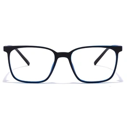 Graviate by Coolwinks E12C6979 Black Full Frame Retro Square Eyeglasses for Men and Women