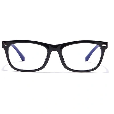 GRAVIATE by Coolwinks E12C7134 Glossy Black Full Frame Retro Square Eyeglasses for Men and Women