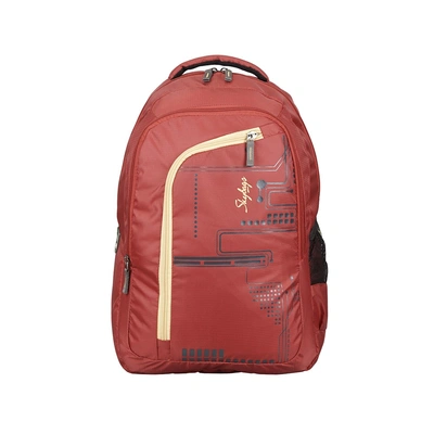 Footloose Router 3 Laptop Backpack Red_1