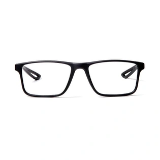 GRAVIATE by Coolwinks E15B5672 Matte Black Full Frame Retro Square Eyeglasses for Men and Women