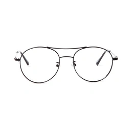 GRAVIATE by Coolwinks E10D5729 Glossy Black Full Frame Round Eyeglasses for Men and Women