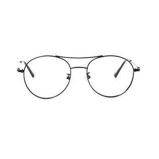 GRAVIATE by Coolwinks E10D5729 Glossy Black Full Frame Round Eyeglasses for Men and Women