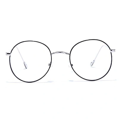 GRAVIATE by Coolwinks E12A6609 Glossy Black Full Frame Round Eyeglasses for Men and Women