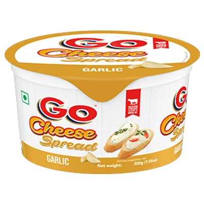 GO SPREAD CUP GARLIC 200 GM