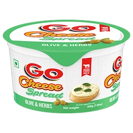 GO SPREAD CUP OLIVE & HERBS 200 GM