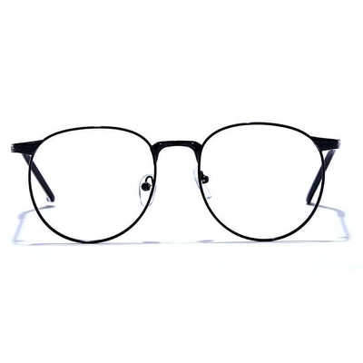 GRAVIATE by Coolwinks E12A6631 Glossy Black Full Frame Round Eyeglasses for Men and Women