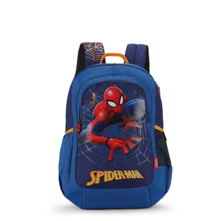 SB MARVEL CHAMP 08 SCHOOL BAG BLUE_1