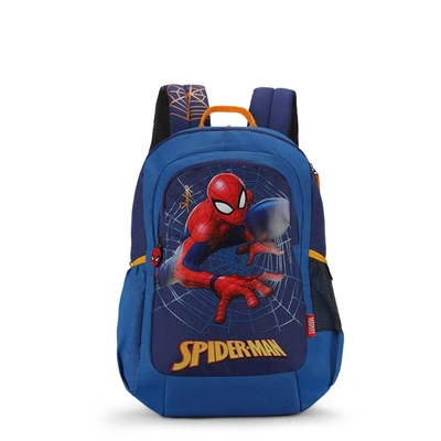 SB MARVEL CHAMP 08 SCHOOL BAG BLUE_1