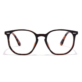 GRAVIATE by Coolwinks E12A6942 Glossy Black Full Frame Round Eyeglasses for Men and Women