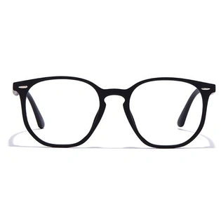 GRAVIATE by Coolwinks E12A6981 Matte Black Full Frame Round Eyeglasses for Men and Women