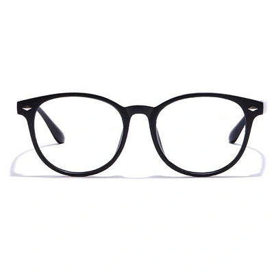 GRAVIATE by Coolwinks E12A7261 Matte Black Full Frame Round Eyeglasses for Men and Women