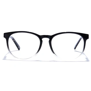 GRAVIATE by Coolwinks E12A7476 Glossy Black Full Frame Round Eyeglasses for Men and Women