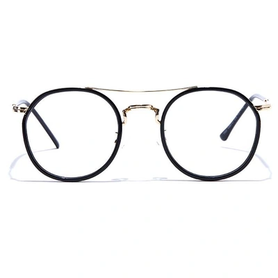 GRAVIATE by Coolwinks E12A7537 Glossy Black Full Frame Round Eyeglasses for Men and Women