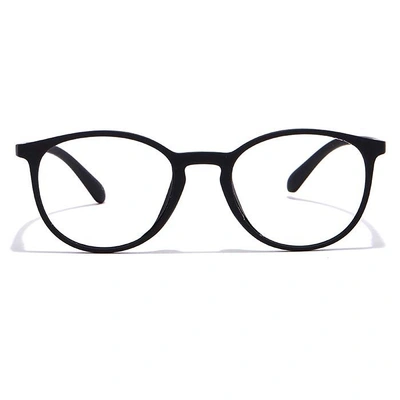 GRAVIATE by Coolwinks E12B7013 Matte Black Full Frame Round Eyeglasses for Men and Women