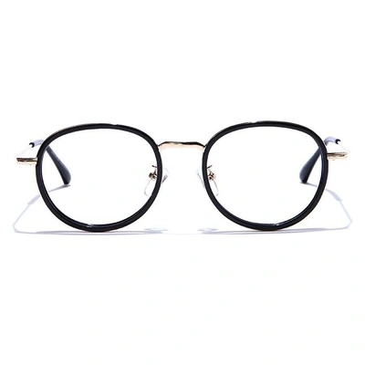 GRAVIATE by Coolwinks E12B7535 Glossy Black Full Frame Round Eyeglasses for Men and Women