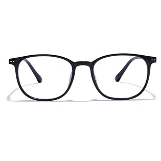 GRAVIATE by Coolwinks E12B7540 Glossy Black Full Frame Round Eyeglasses for Men and Women