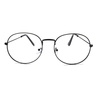 GRAVIATE by Coolwinks E12C6553 Glossy Black Full Frame Round Eyeglasses for Men and Women