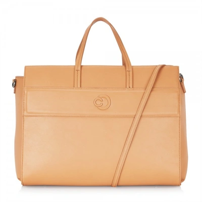 Robbie Laptop Satchel Large Camel_1