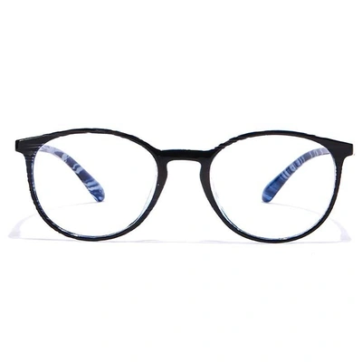 GRAVIATE by Coolwinks E12C7014 Glossy Black Full Frame Round Eyeglasses for Men and Women