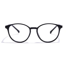 GRAVIATE by Coolwinks E12C7281 Matte Black Full Frame Round Eyeglasses for Men and Women