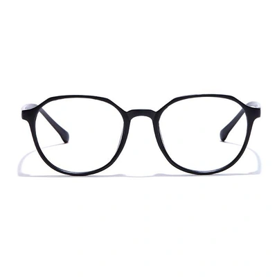 GRAVIATE by Coolwinks E12C7292 Matte Black Full Frame Round Eyeglasses for Men and Women