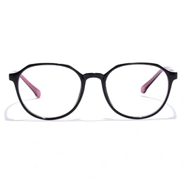 GRAVIATE by Coolwinks E12C7293 Glossy Black Full Frame Round Eyeglasses for Men and Women