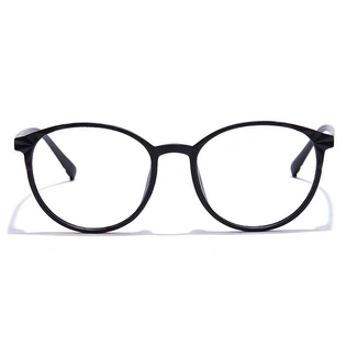 GRAVIATE by Coolwinks E12C7312 Matte Black Full Frame Round Eyeglasses for Men and Women