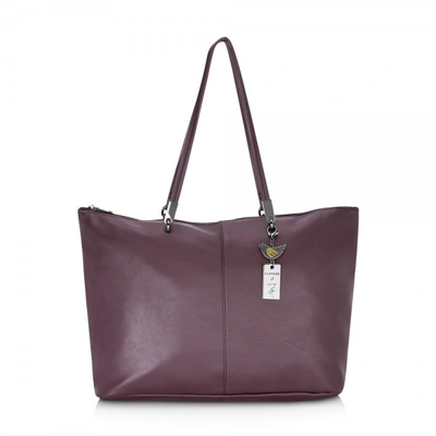 Mamacita Tote Large Dark Purple_1