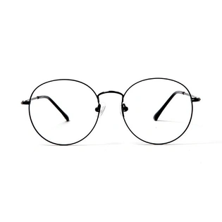 GRAVIATE by Coolwinks E12D5711 Glossy Black Full Frame Round Eyeglasses for Men and Women