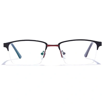 GRAVIATE by Coolwinks E12A6878 Matte Half Frame Rectangle Eyeglasses for Men and Women