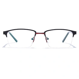 GRAVIATE by Coolwinks E12B6848 Matte Half Frame Rectangle Eyeglasses for Men and Women