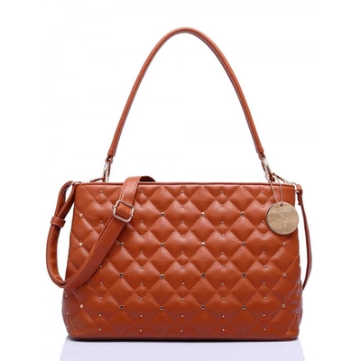 Winifred Satchel Medium Saddle Brown_1