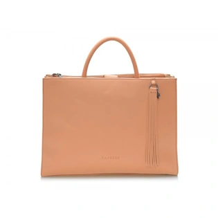 Loui Laptop Satchel Large Almond_1