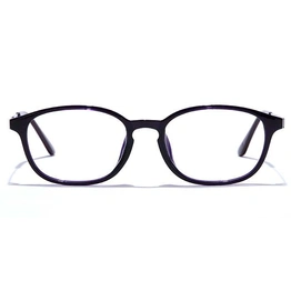 GRAVIATE by Coolwinks E20B7583 Glossy Blue Full Frame Oval Eyeglasses for Women